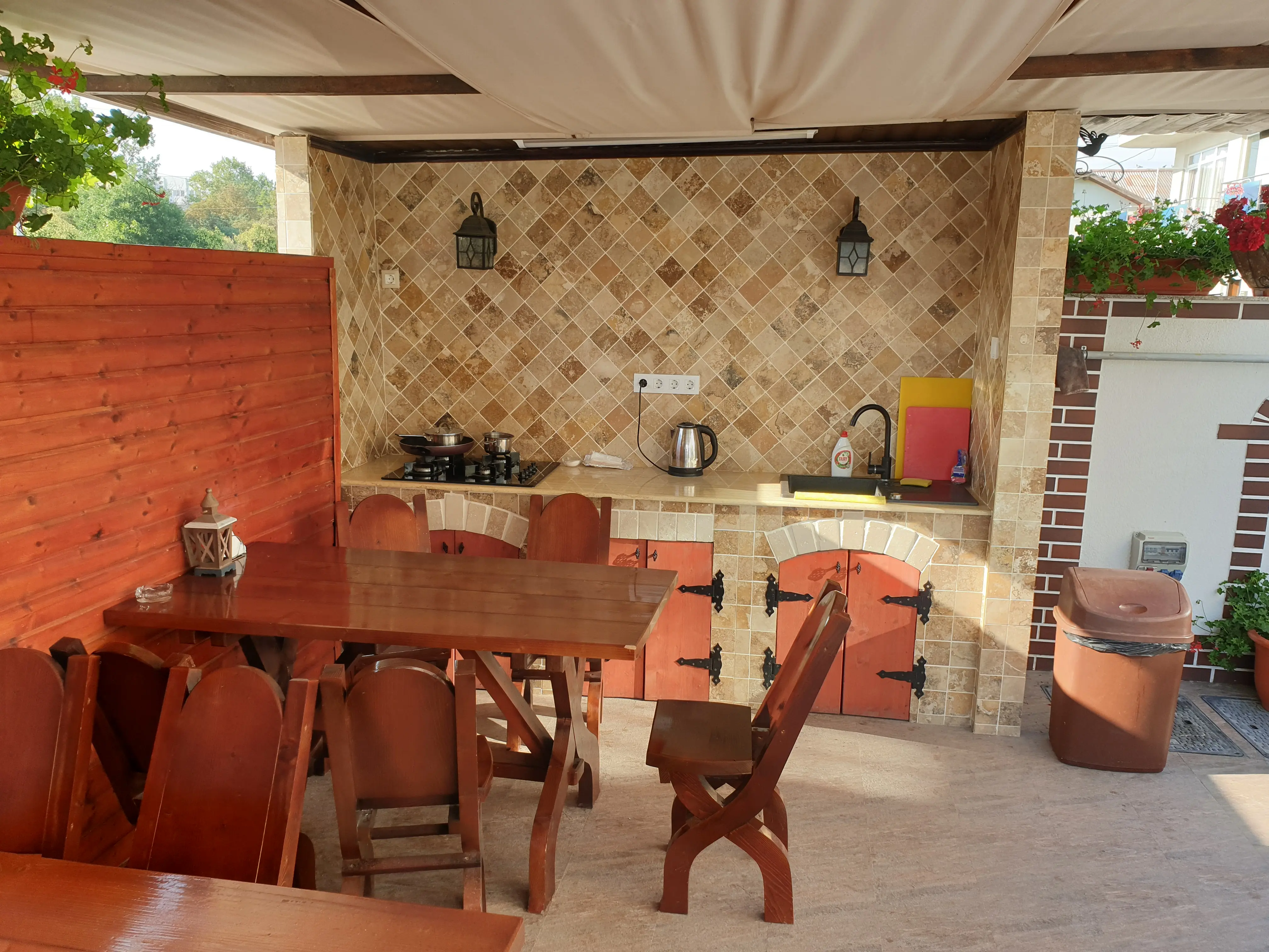 Bucătăria de vară Casa Jasmin